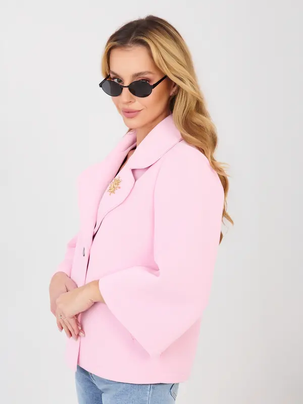 Italy Moda Svetlo roza ženska jakna