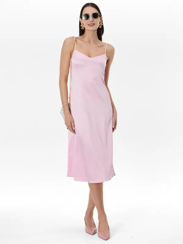 Orsay Svetlo roza ženska obleka ORSAY