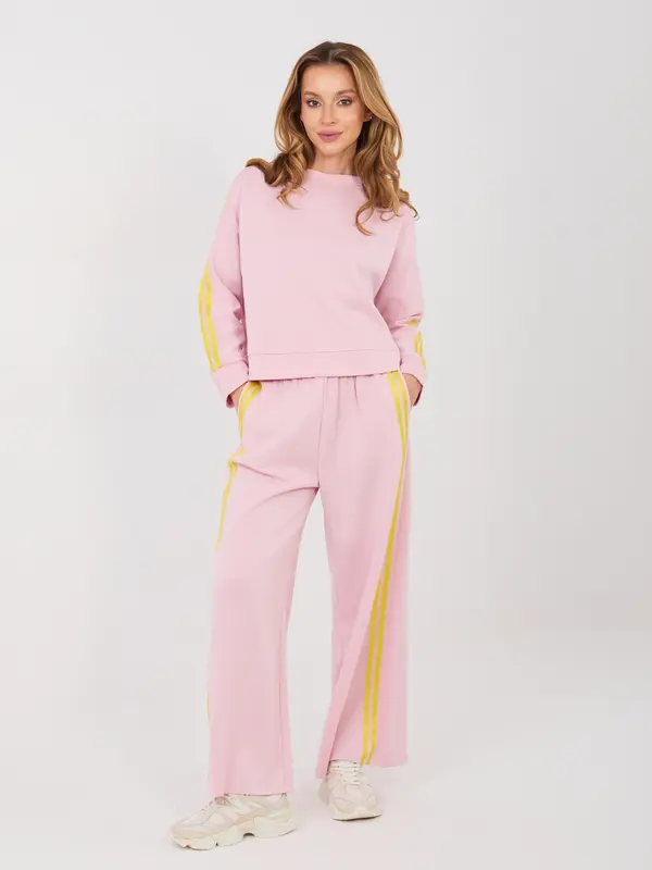 RUE PARIS Svetlo roza ženski komplet