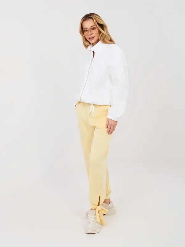 Factory Price Svetlo rumene trenirke z vezalkami