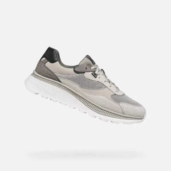 GEOX Svetlo sive moške superge Geox Spherica Actif X1