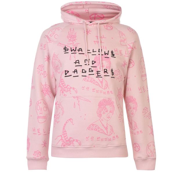 Swallows and Daggers Swallows and Daggers All Over Print Hoodie