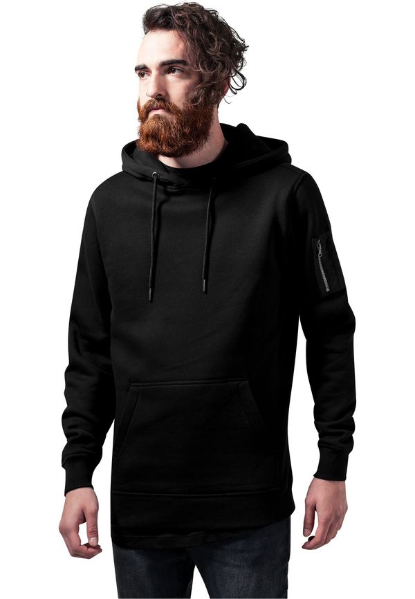 UC Men Sweat Bomber Hoody Black