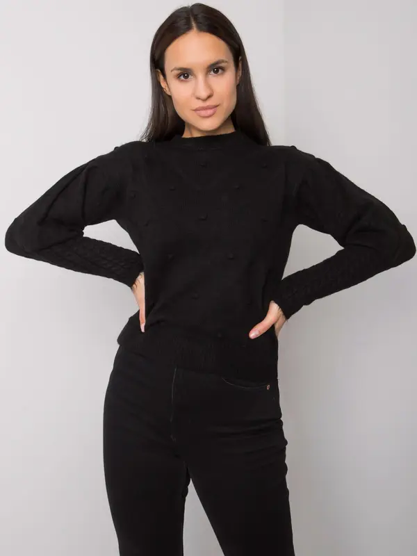 RUE PARIS Sweater-ASM-SW-7424.17-black