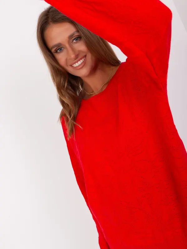 Wool Fashion Italia Sweater-AT-SW-2231A.00P-red
