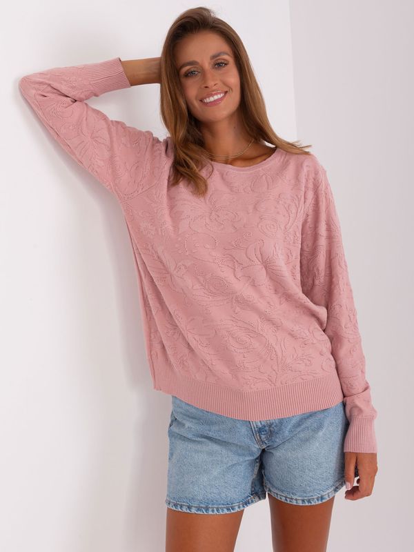 Wool Fashion Italia Sweater-AT-SW-2231A.99P-light pink