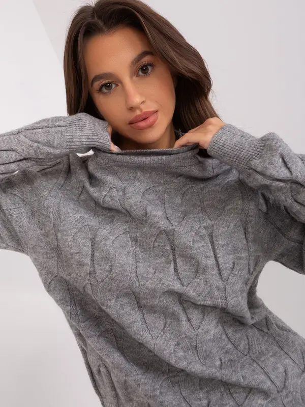 Wool Fashion Italia Sweater-AT-SW-2235.00P-dark gray