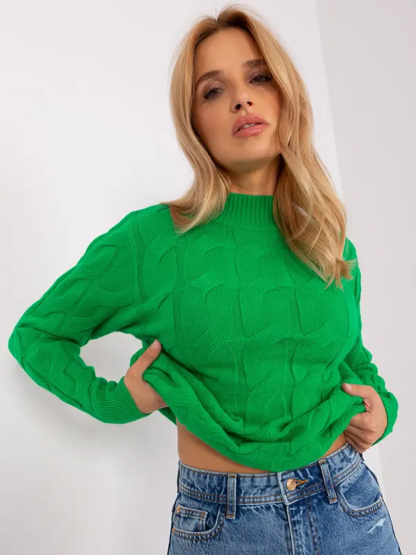 Wool Fashion Italia Sweater-AT-SW-2235.00P-Green