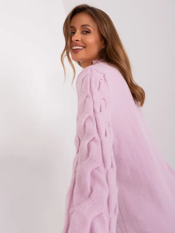 Wool Fashion Italia Sweater-AT-SW-2235.00P-Light Purple