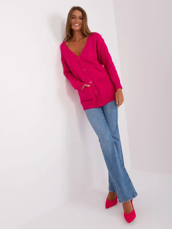 Wool Fashion Italia Sweater-AT-SW-2241.36P-Fuchsia