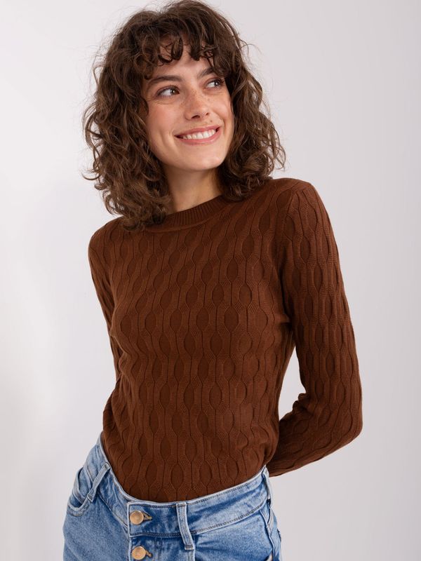 Wool Fashion Italia Sweater-AT-SW-2324-2.68-brown