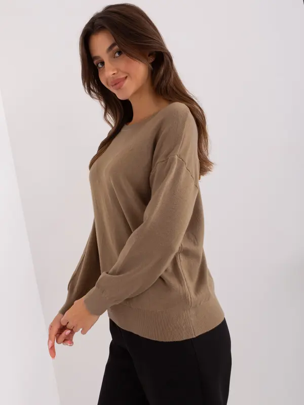 Wool Fashion Italia Sweater-AT-SW-2325.95P-brown