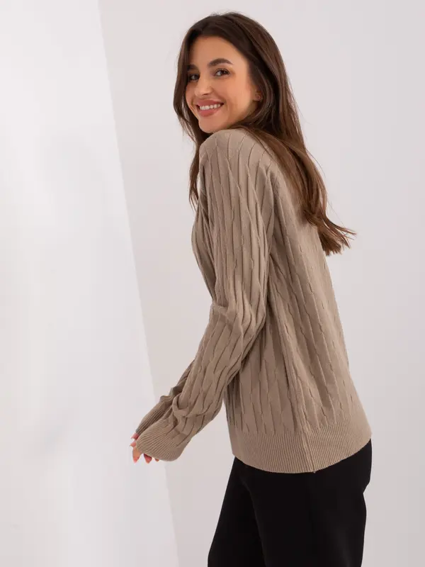 Wool Fashion Italia Sweater-AT-SW-2326.37X-dark beige