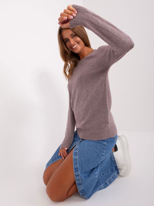 Wool Fashion Italia Sweater-AT-SW-232901.25X-Light Purple