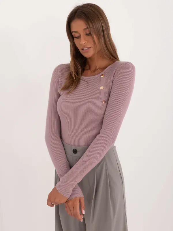 Wool Fashion Italia Sweater-AT-SW-2332-2.65-purple