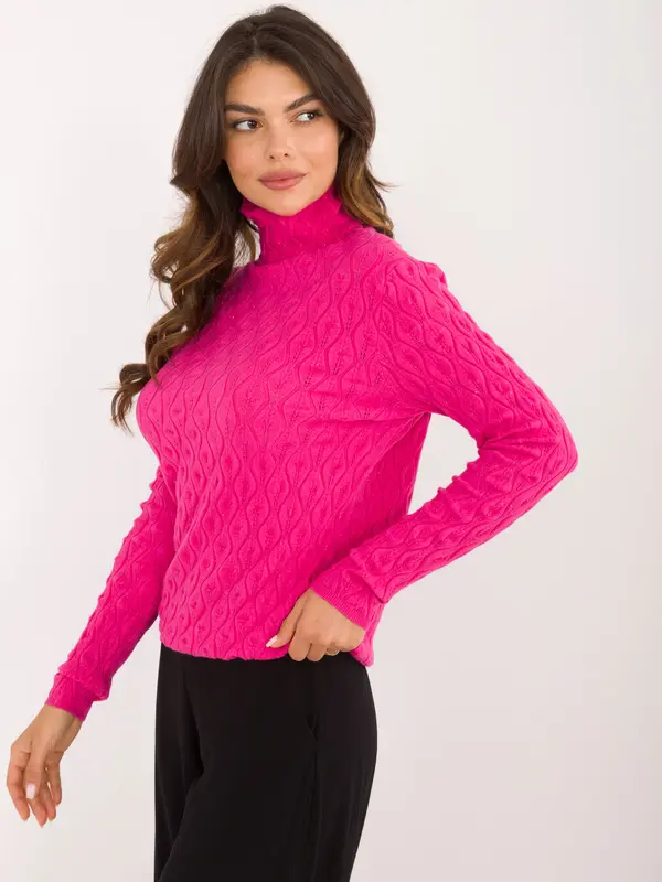 Wool Fashion Italia Sweater-AT-SW-2334-2.61-fuchsia