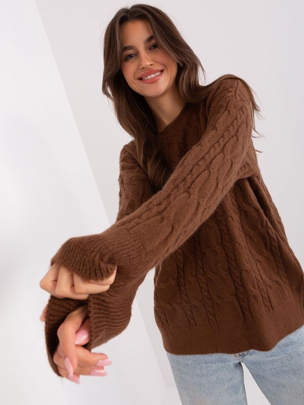 Wool Fashion Italia Sweater-AT-SW-2335-1.68P-brown