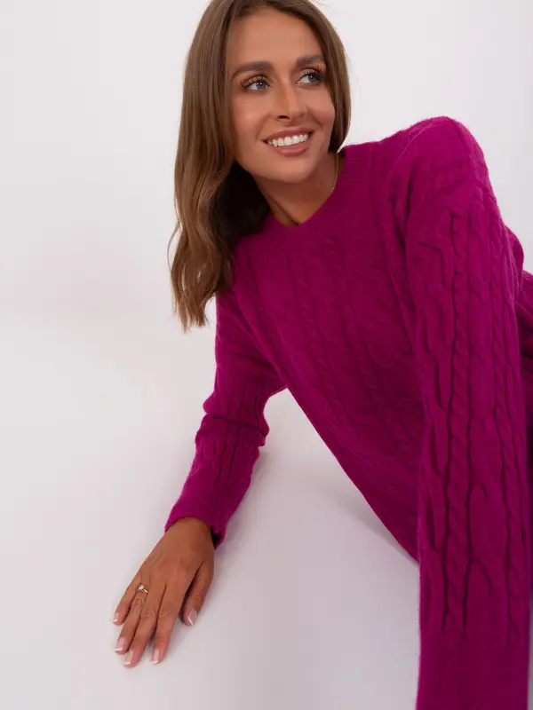 Wool Fashion Italia Sweater-AT-SW-2335.27-purple