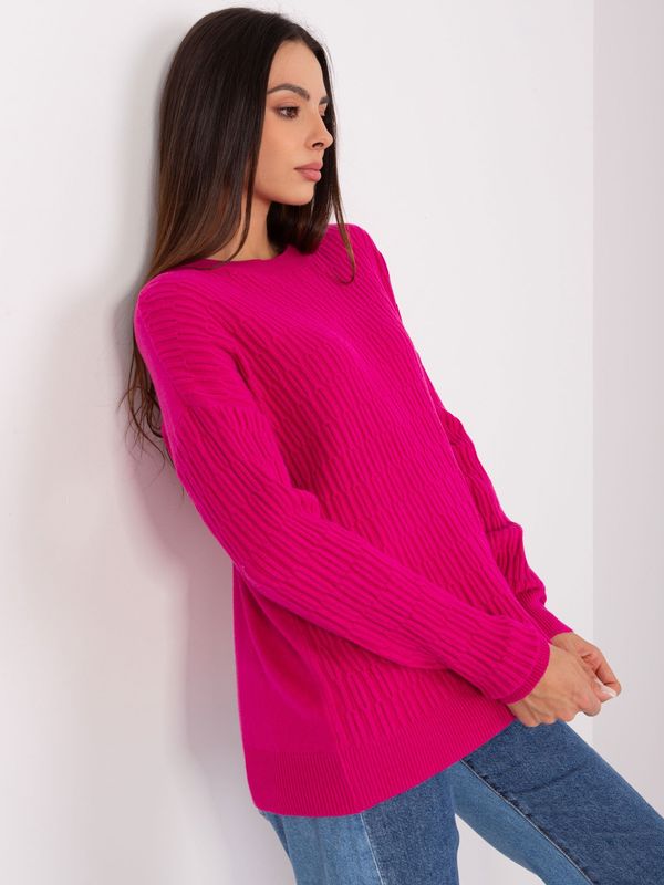 Wool Fashion Italia Sweater-AT-SW-2338.14P-fuchsia