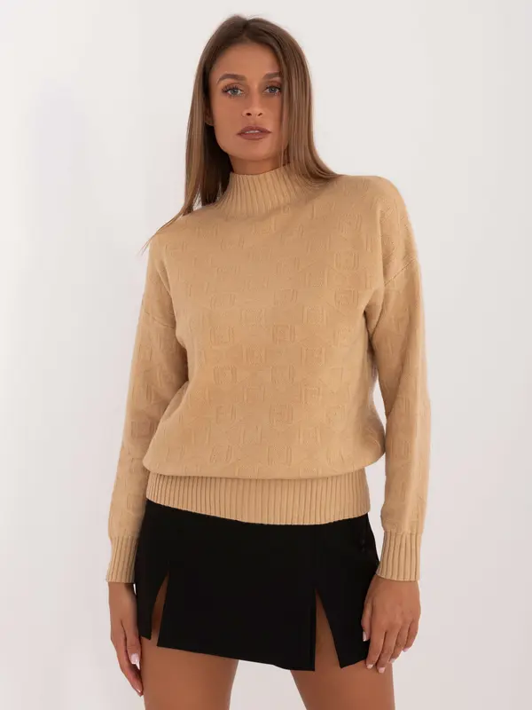 Wool Fashion Italia Sweater-AT-SW-2339.54-light camel