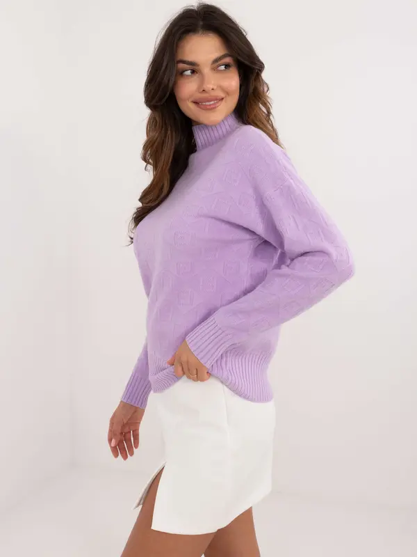 Wool Fashion Italia Sweater-AT-SW-2339.54-light purple