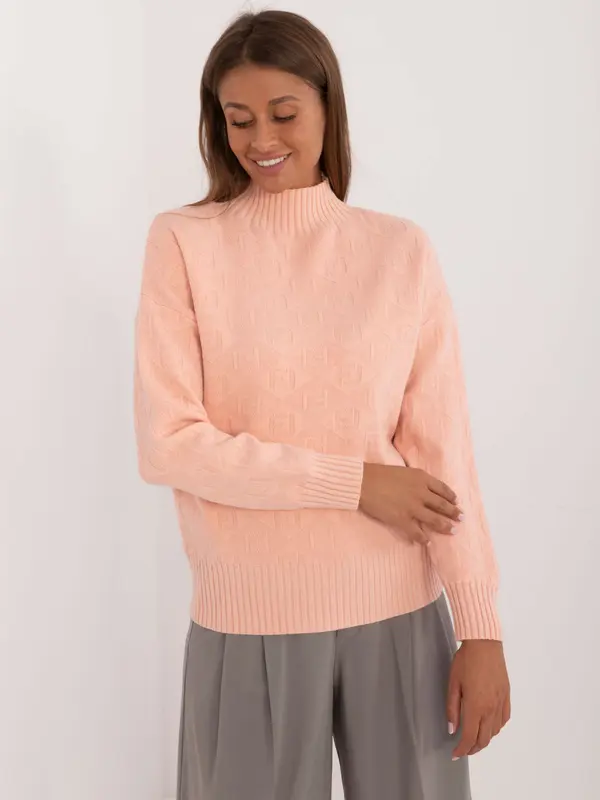 Wool Fashion Italia Sweater-AT-SW-2339.54-peach