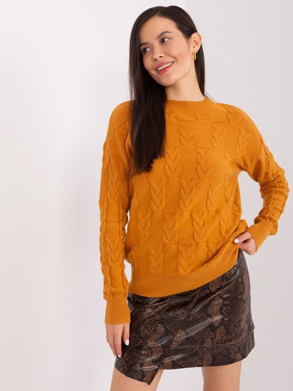 Wool Fashion Italia Sweater-AT-SW-2340.22-dark yellow