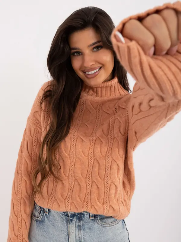 Wool Fashion Italia Sweater-AT-SW-23445.00-Light Orange