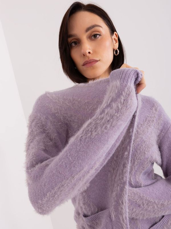 Wool Fashion Italia Sweater-AT-SW-234501.00P-Light Purple