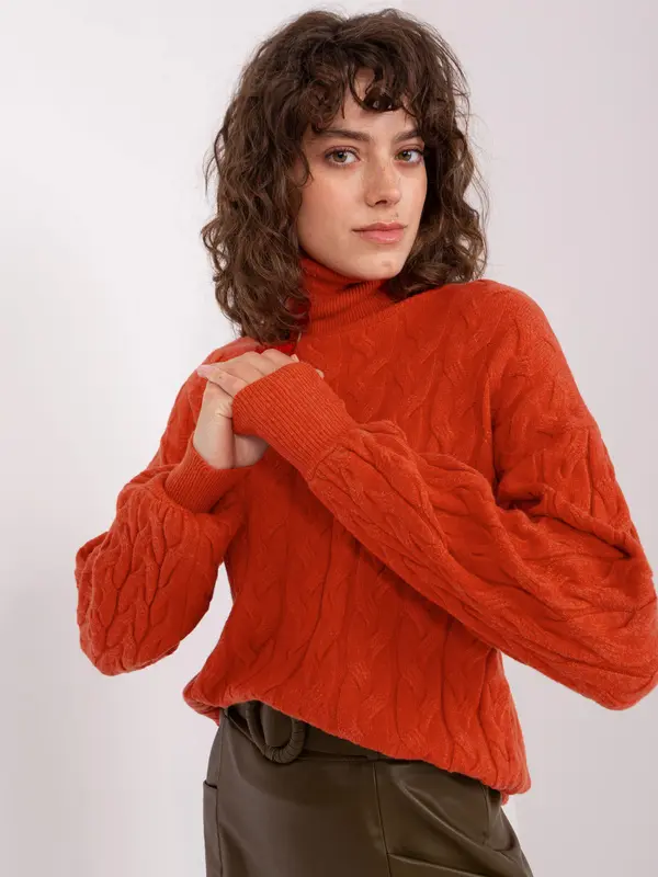 Wool Fashion Italia Sweater-AT-SW-2348.88-dark orange