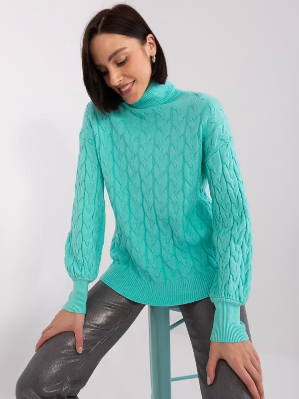 Wool Fashion Italia Sweater-AT-SW-2348.88-mint