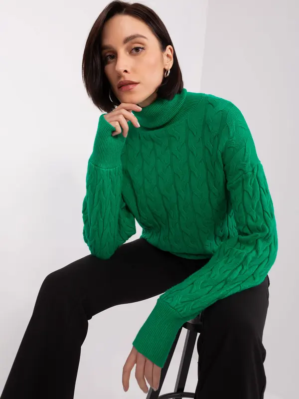 Wool Fashion Italia Sweater-AT-SW-2348.95-green
