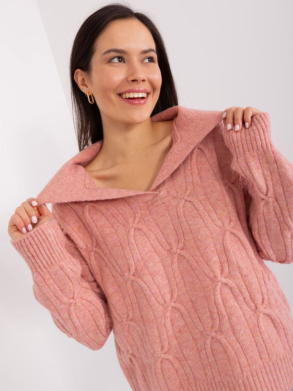 Wool Fashion Italia Sweater-AT-SW-2349-2.96-dark pink