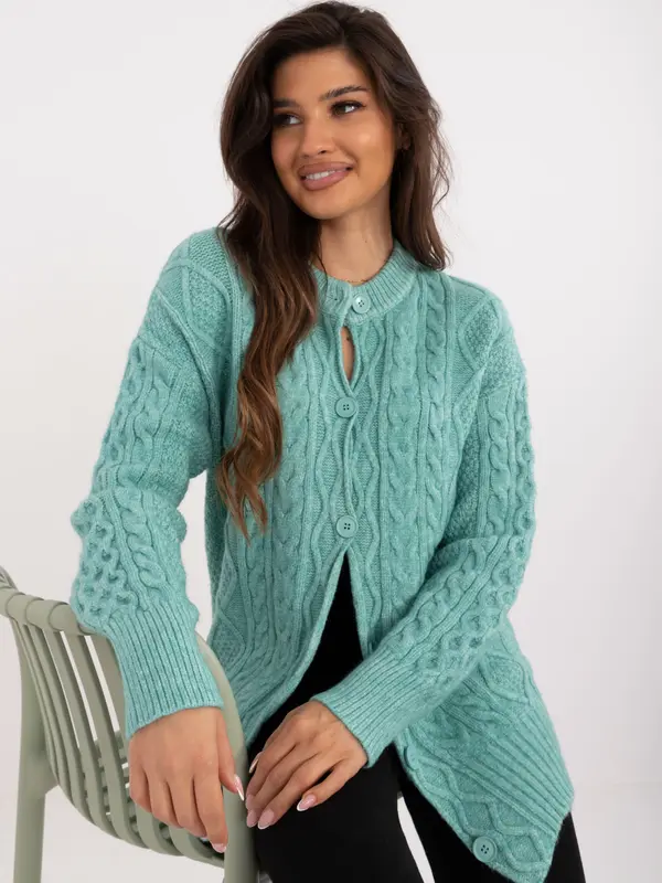 Wool Fashion Italia Sweater-AT-SW-23525.21-mint