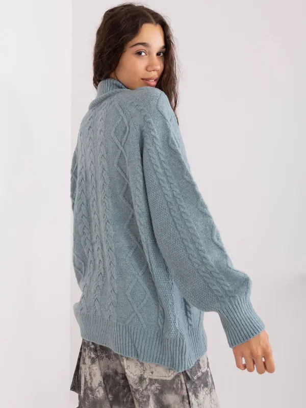 Wool Fashion Italia Sweater-AT-SW-2355-2.12P-Grey-Blue