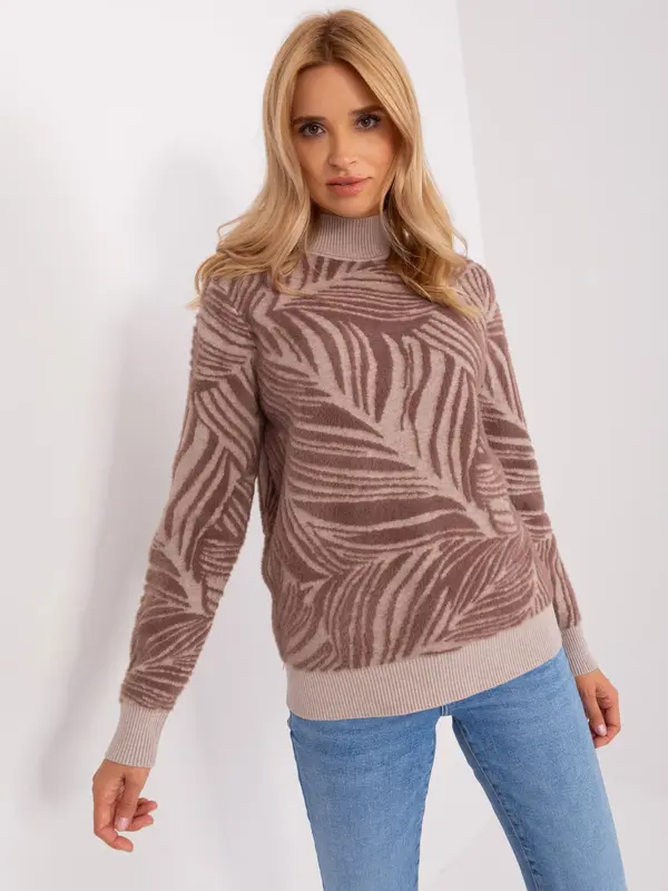 Wool Fashion Italia Sweater-AT-SW-2357.96-brown