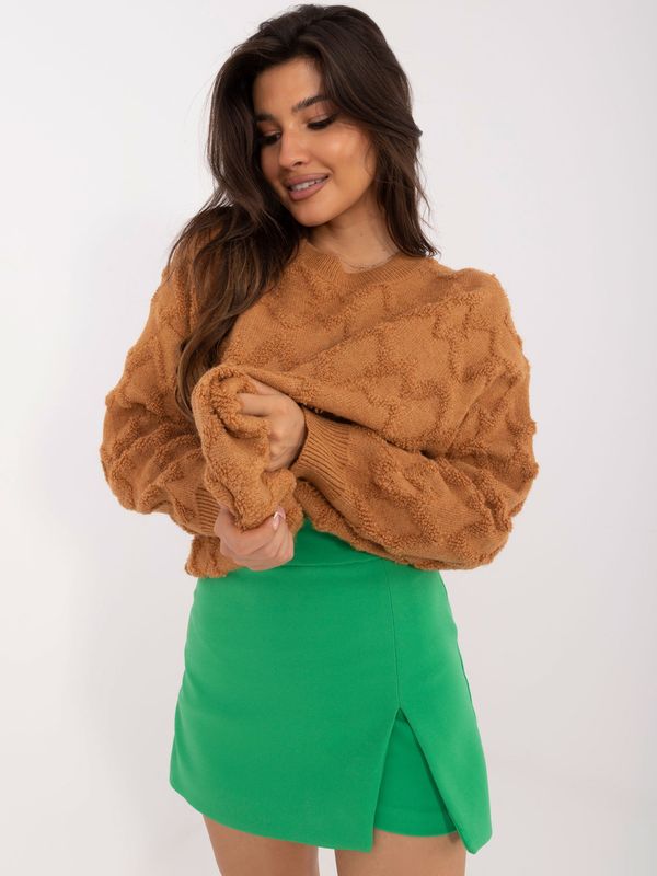 Wool Fashion Italia Sweater-AT-SW-2361.61-light brown