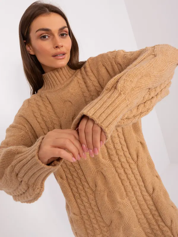 Wool Fashion Italia Sweater-AT-SW-2367-1.35P-camel