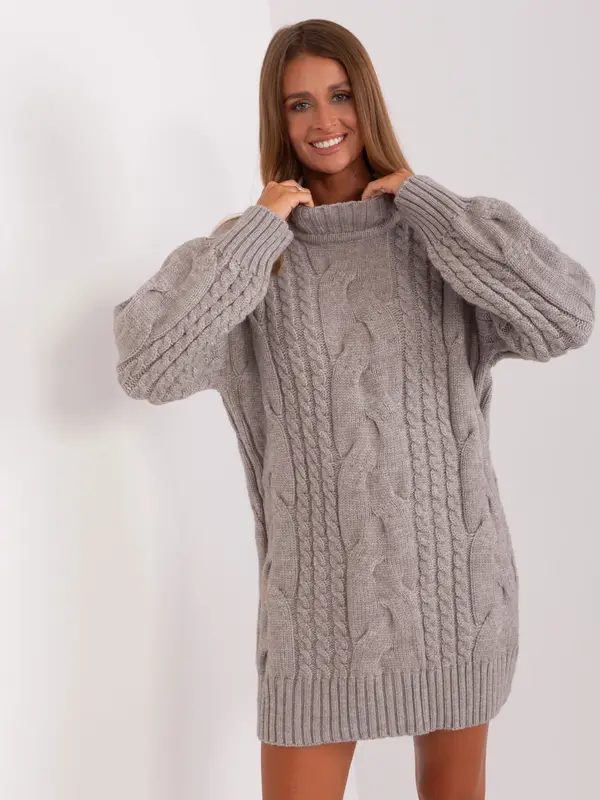 Wool Fashion Italia Sweater-AT-SW-2367-1.35P-grey