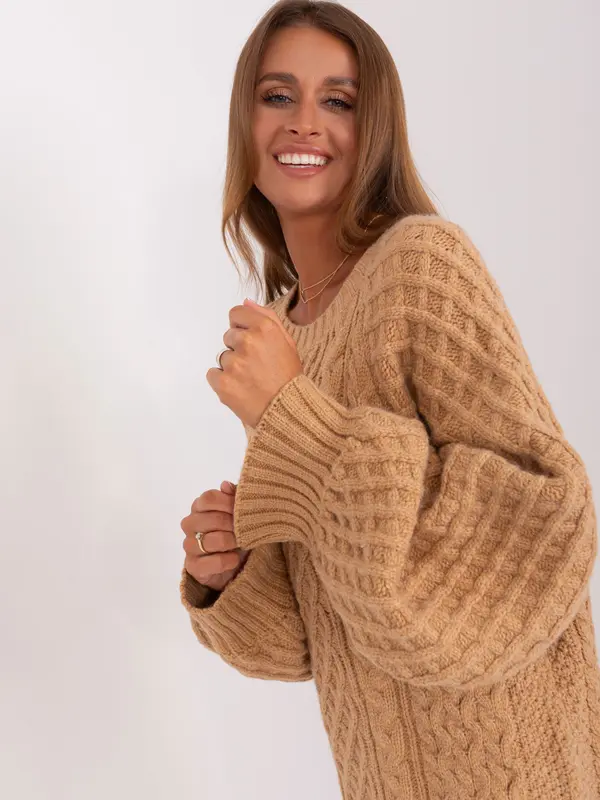 Wool Fashion Italia Sweater-AT-SW-2367-2.64P-camel