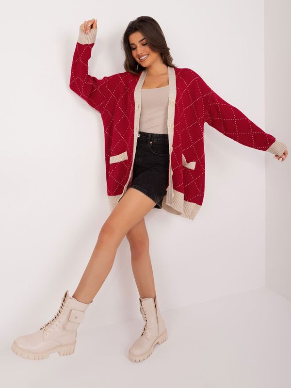 BADU Sweater-BA-SW-0258.19-burgundy