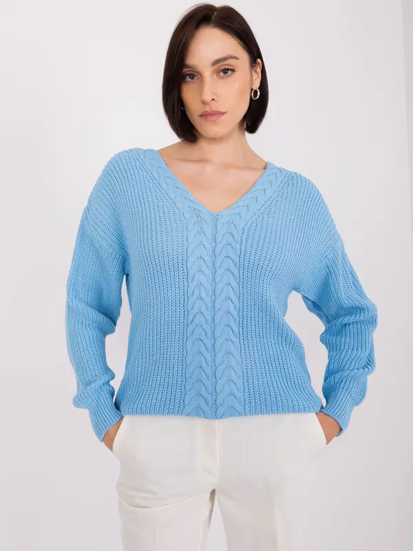 BADU Sweater-BA-SW-8028.32-light blue