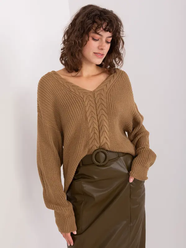 BADU Sweater-BA-SW-8028.36P-camel