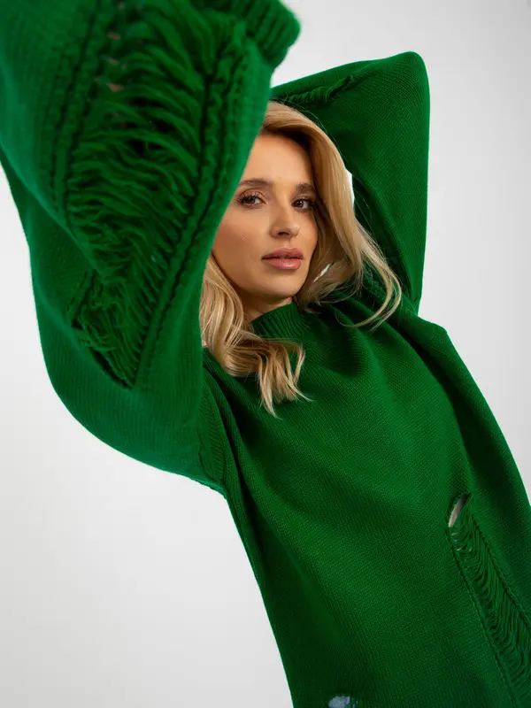 BADU Sweater-BA-SW-8043.08X-dark green