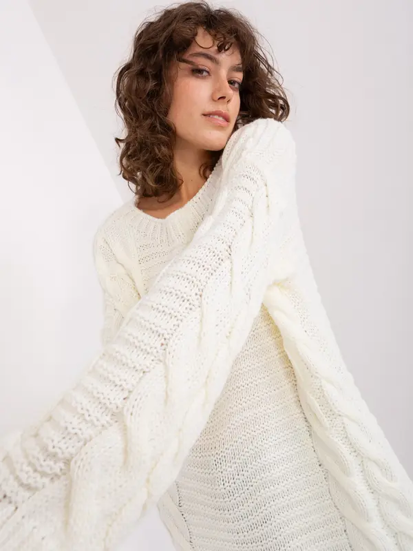 BADU Sweater-BA-SW-8047.92P-ecru