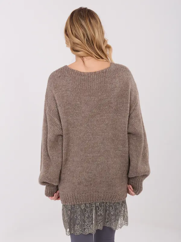 Factory Price Sweater-IN-SW-33681.05P-dark beige