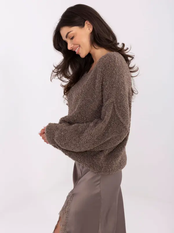 Italy Moda Sweater-IT-SW-72806.75-brown
