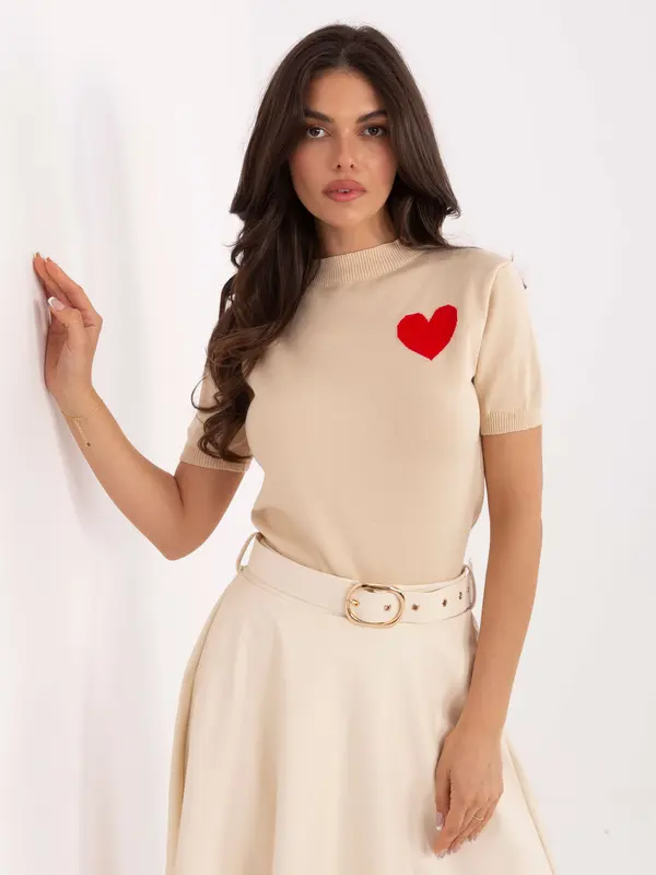 Factory Price Sweater-IT-SW-93007.26-beige