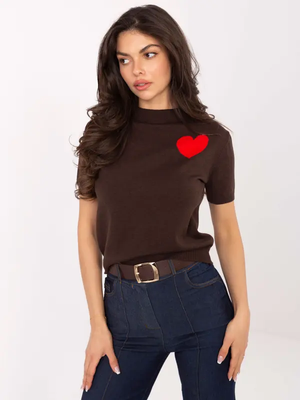 Factory Price Sweater-IT-SW-93007.26-brown