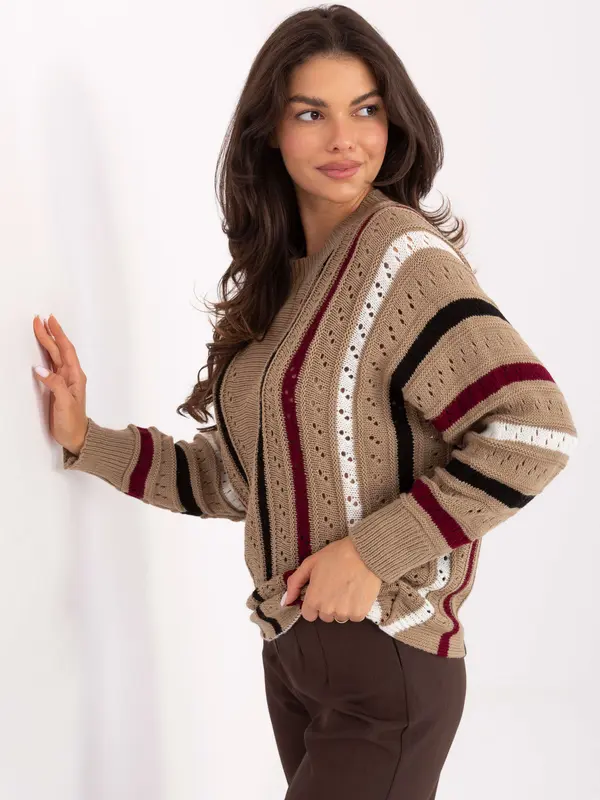 Factory Price Sweater-IT-SW-93115.13-beige